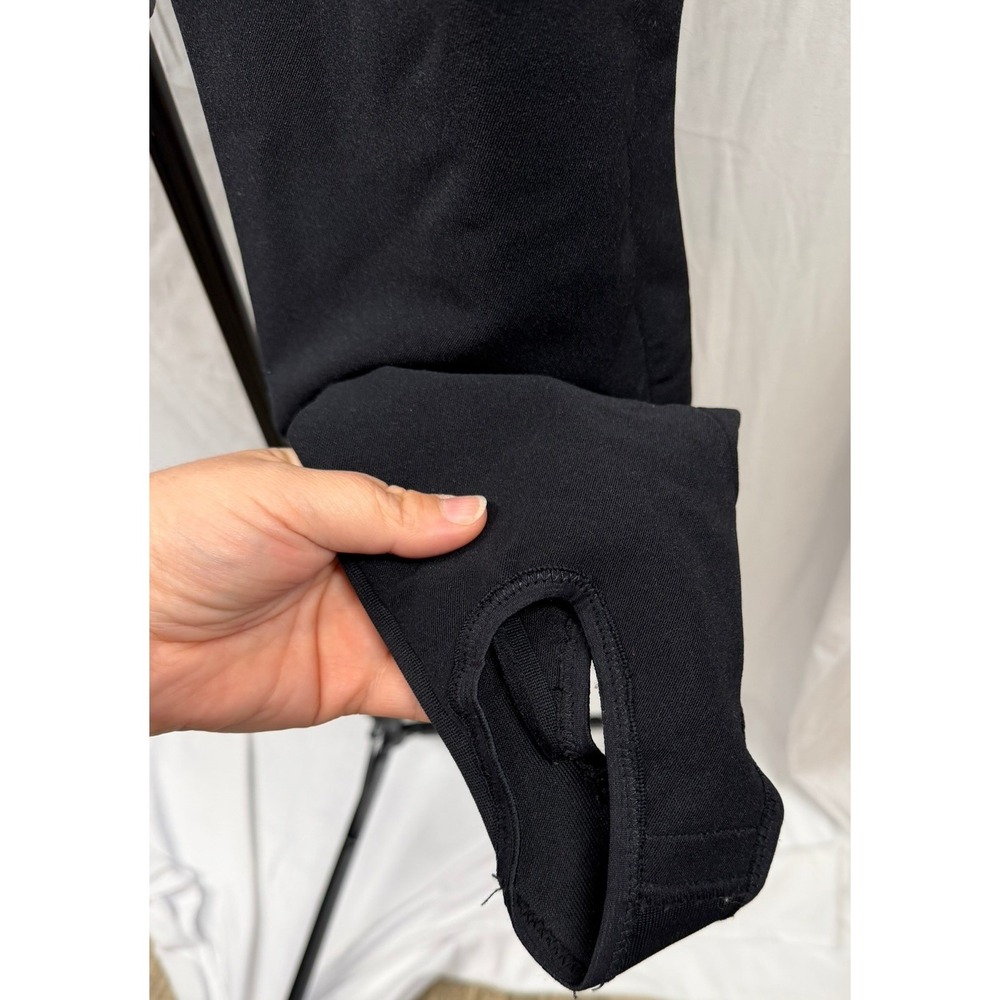 Obermeyer Vintage Women's 14R‎ Black Wool Blend Stirrup Ski Pants - Picture 4 of 9